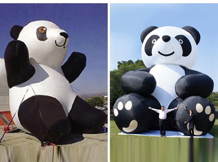 涪陵充气熊猫展示